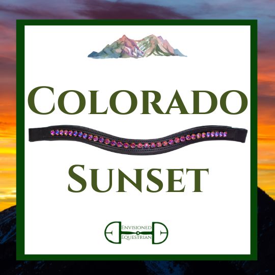 Click to view Colorado Sunset Bejeweled Browband