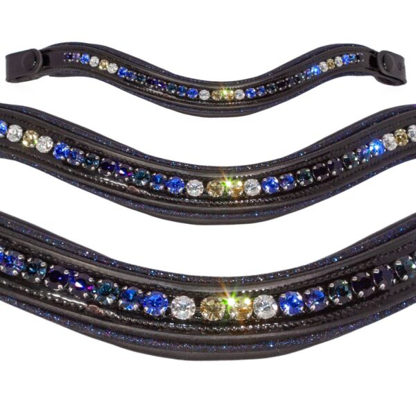 Starry Night crystal bridle crystal browband