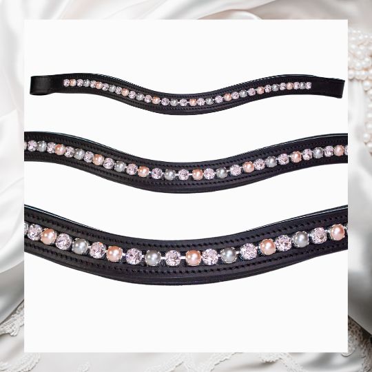 Product image for The Finer Things Crystal browband for horse bridle