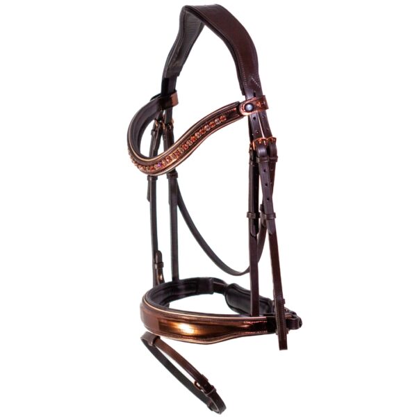 The Granada Bridle with rhinestones