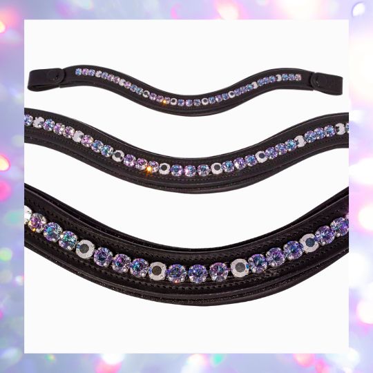 Product Image for Unicorn Crystal browband for horses bridle