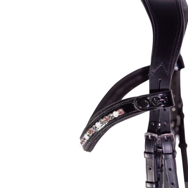 Princess Diana Crystal Dressage Bridle - Image 5