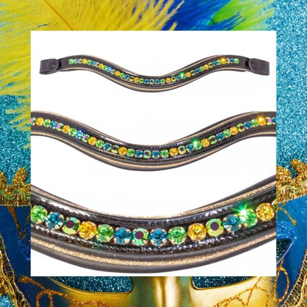 Carnaval rhinestone Bridle crystal browband